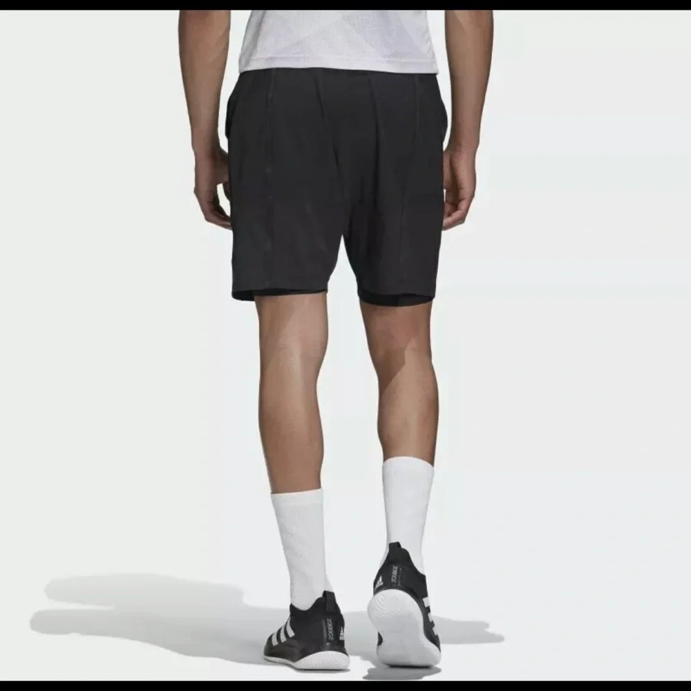 New Men’s Size 2XL  Adidas 2 In 1 Tennis Shorts He